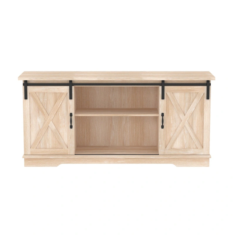 Middlebrook Wind Gap 58-inch Sliding Barn Door TV Stand