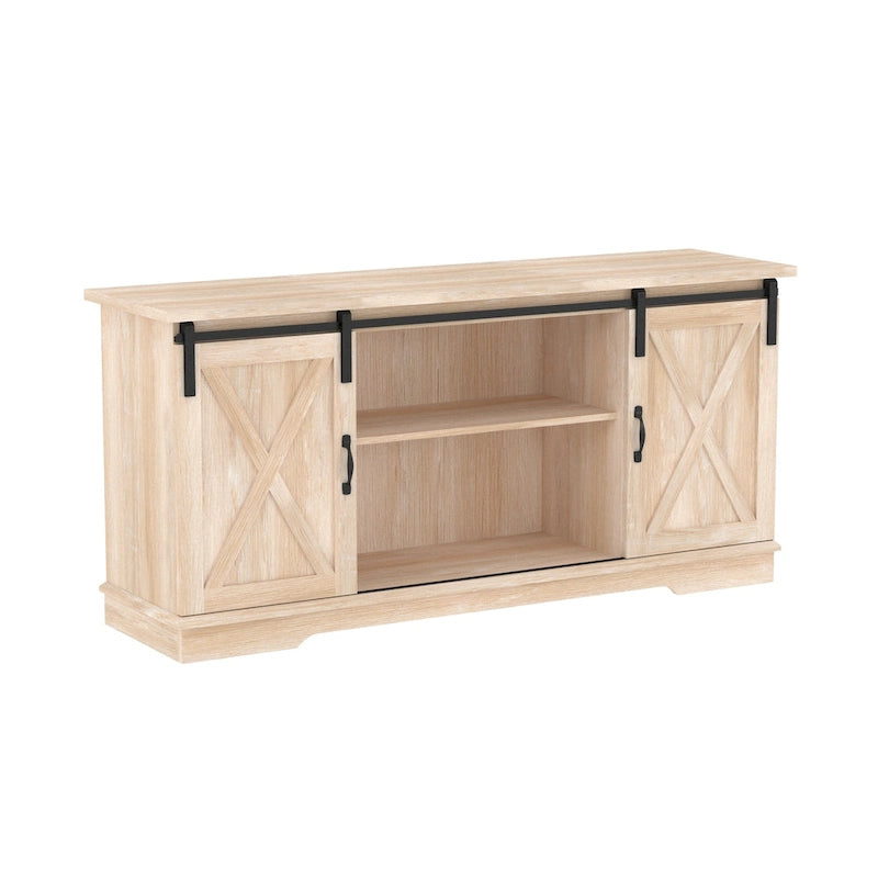 Middlebrook Wind Gap 58-inch Sliding Barn Door TV Stand