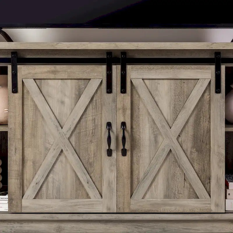 Middlebrook Wind Gap 58-inch Sliding Barn Door TV Stand