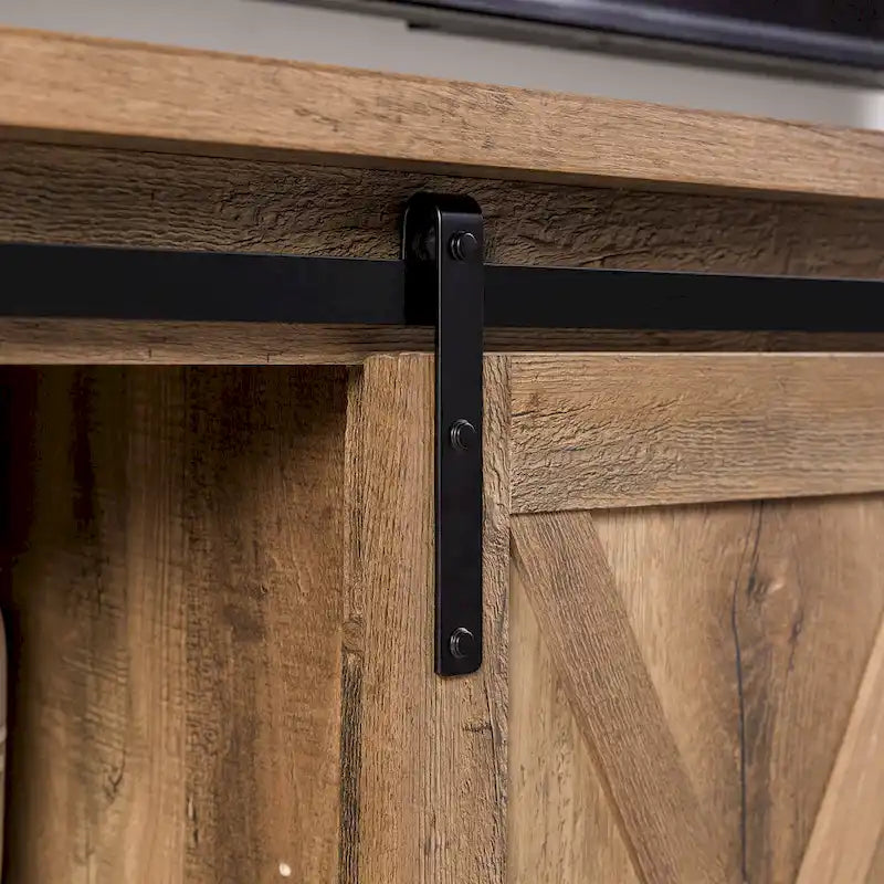 Middlebrook Wind Gap 58-inch Sliding Barn Door TV Stand