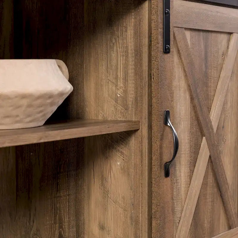 Middlebrook Wind Gap 58-inch Sliding Barn Door TV Stand