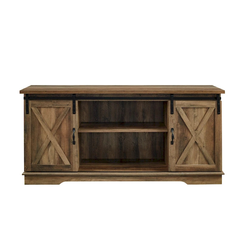 Middlebrook Wind Gap 58-inch Sliding Barn Door TV Stand