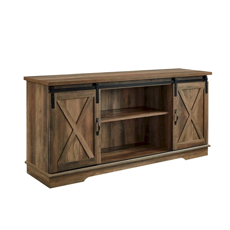Middlebrook Wind Gap 58-inch Sliding Barn Door TV Stand