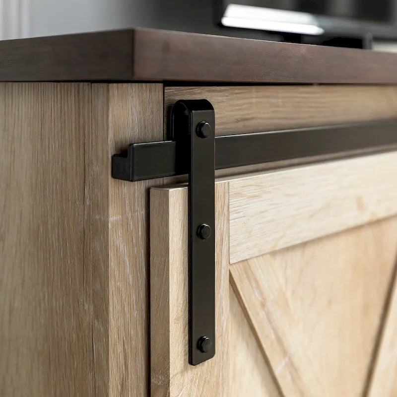 Middlebrook Wind Gap 58-inch Sliding Barn Door TV Stand