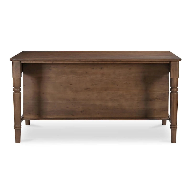 NADAAL STUDIOS Cove, Wooden Kitchen Island with Storage - 72W x40.5D x36.5H