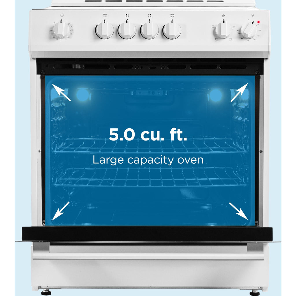 Danby 30 Electric Range (DRRM300WC) - White
