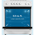 Danby 30 Electric Range (DRRM300WC) - White