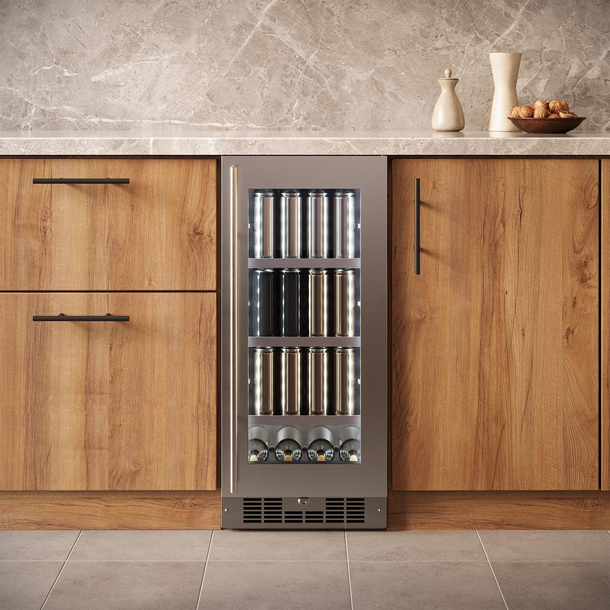 Danby Beverage Cooler (SPRBC031D1SS) - Stainless Steel