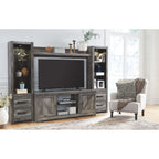Wynnlow 4 Piece Entertainment Unit - Gray