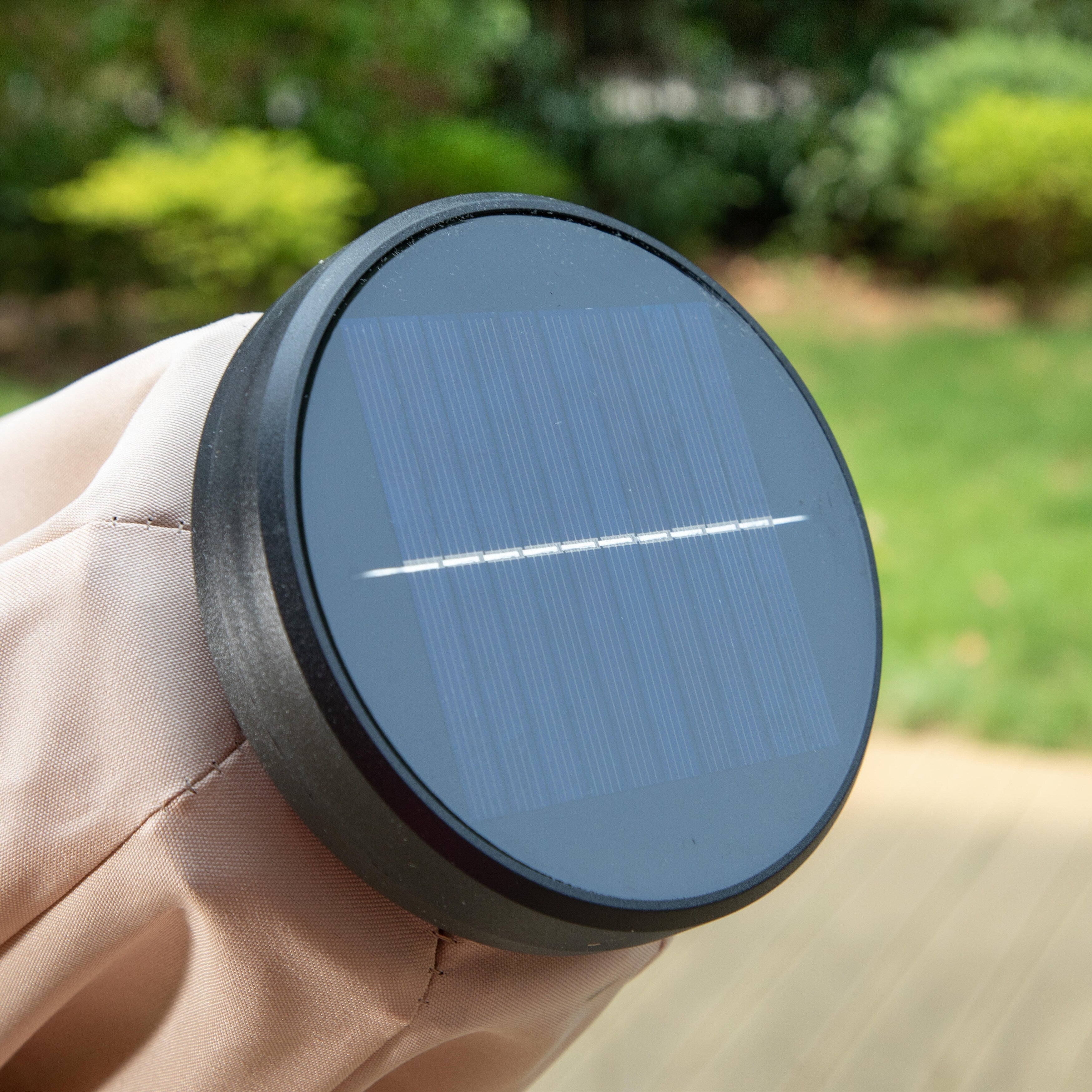 MAISON ARTS 10ft 3 Tier Auto-tilt Patio Umbrella Outdoor Double Vented Umbrella with LED Lights