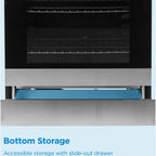 Danby 30 Electric Range (DRRM300BSSC) - Stainless Steel