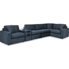 Modmax 6 Piece Modular Sectional with Audio Console