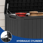 120-260 Gallons Large Resin Water Resistant Lockable Deck Box