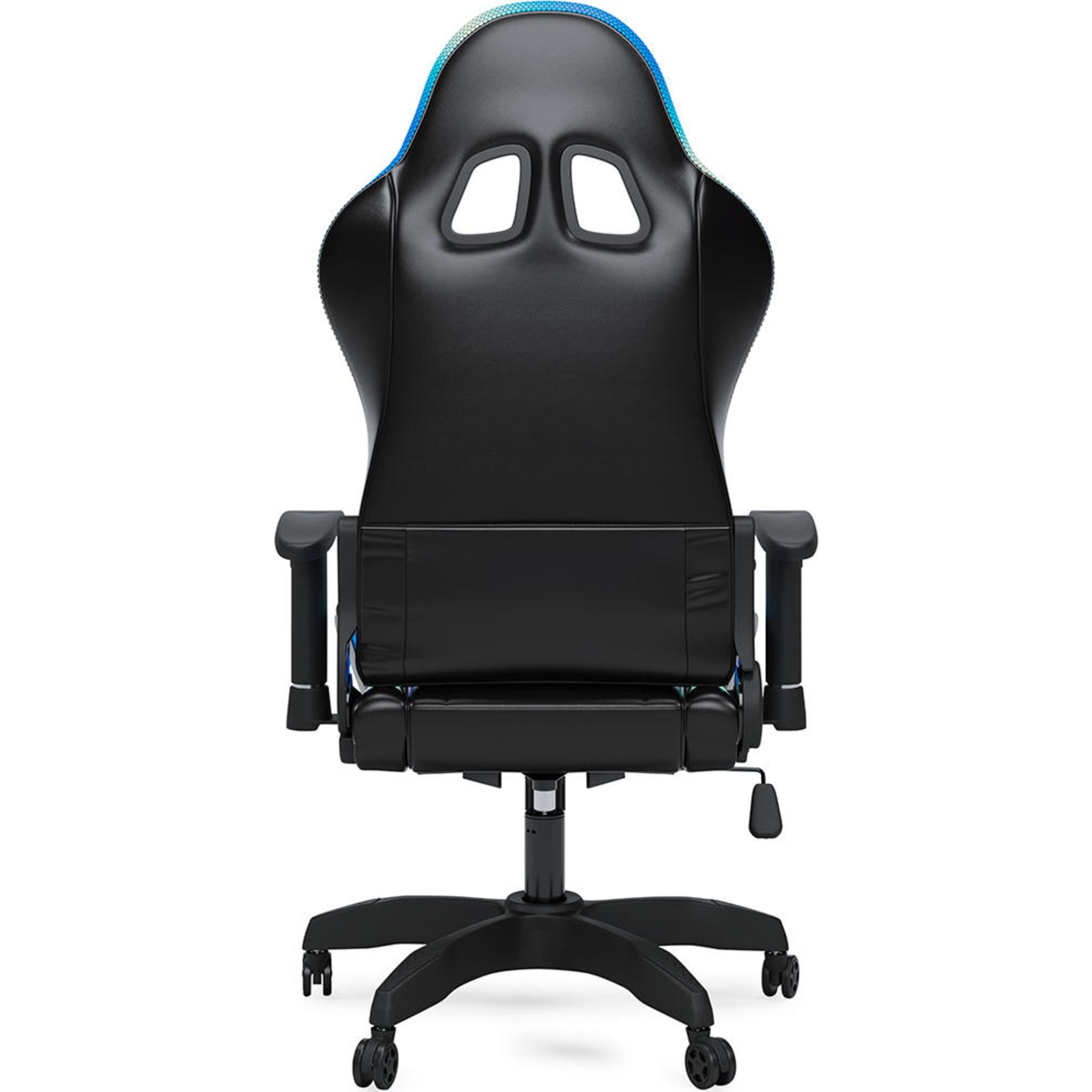 Lynxtyn Swivel Gaming Chair - Black/Gray