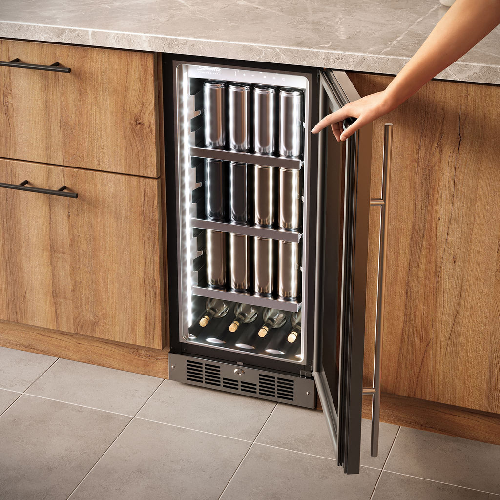 Danby Beverage Cooler (SPRBC031D1SS) - Stainless Steel