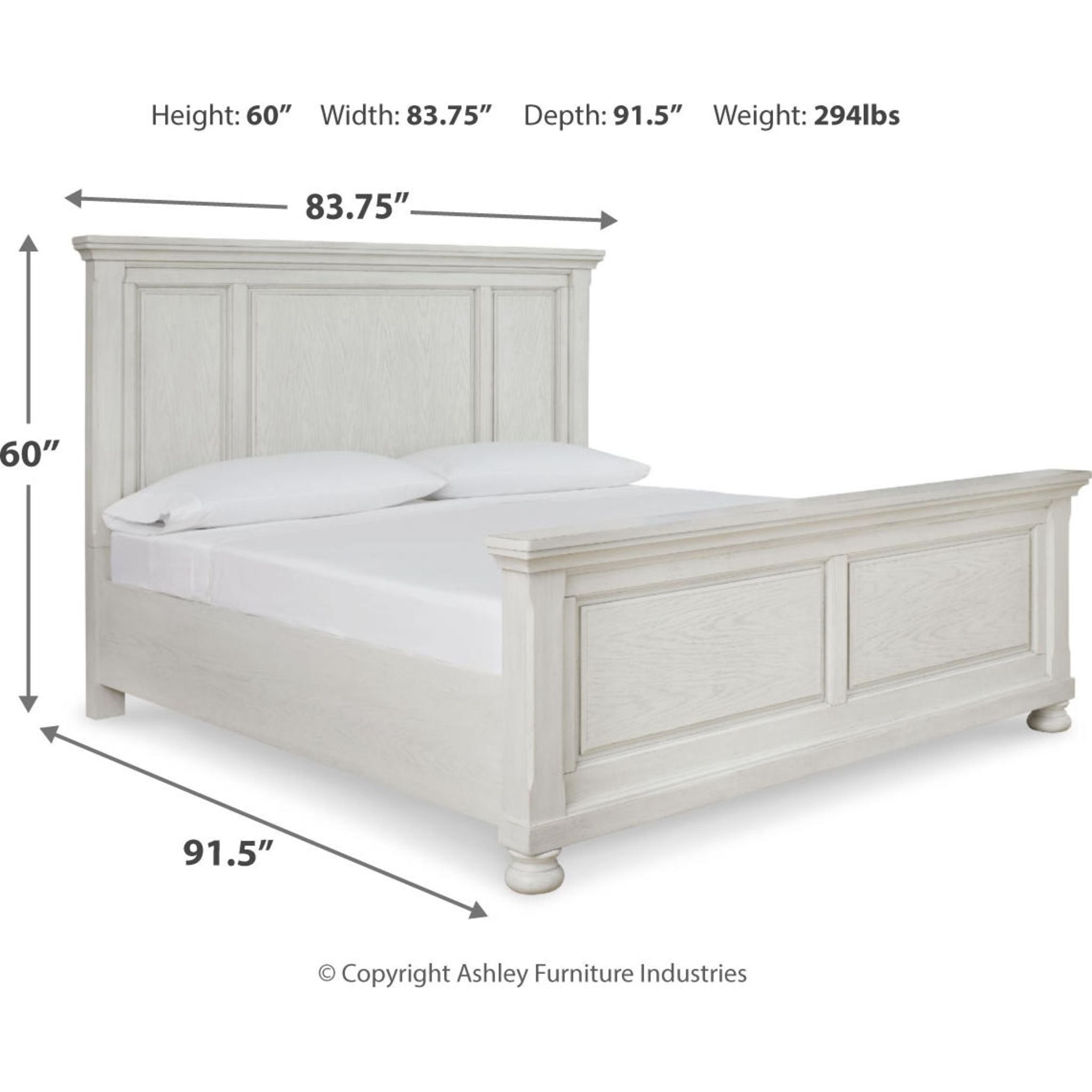 Robbinsdale Panel Bed