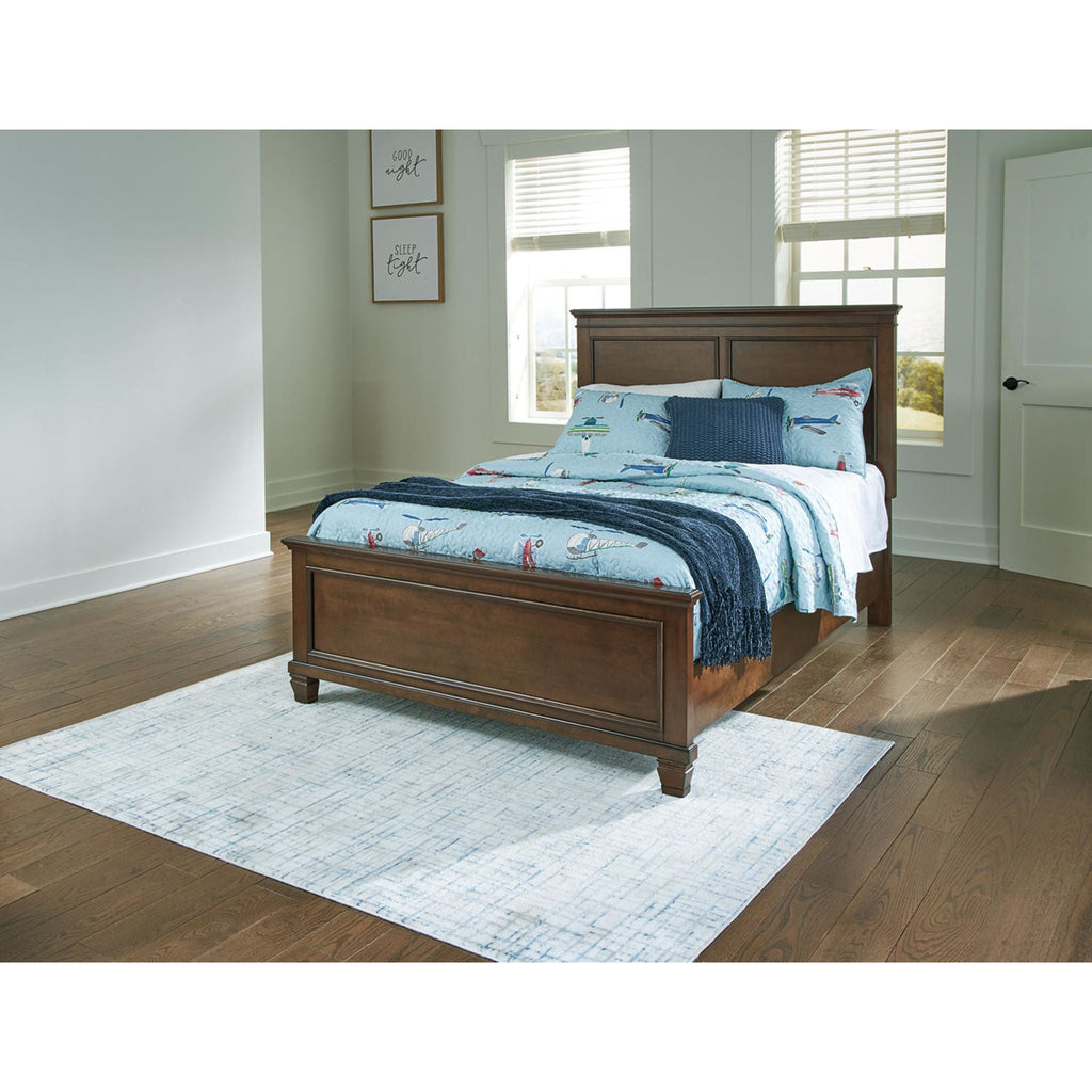 Danabrin Panel Bed - Brown