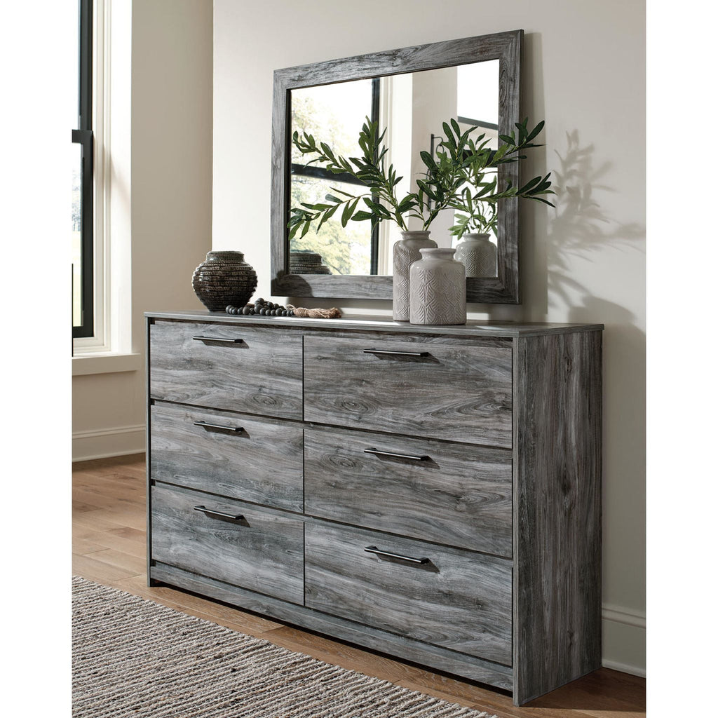 Baystorm 6 Piece Queen Panel Bedroom - Gray