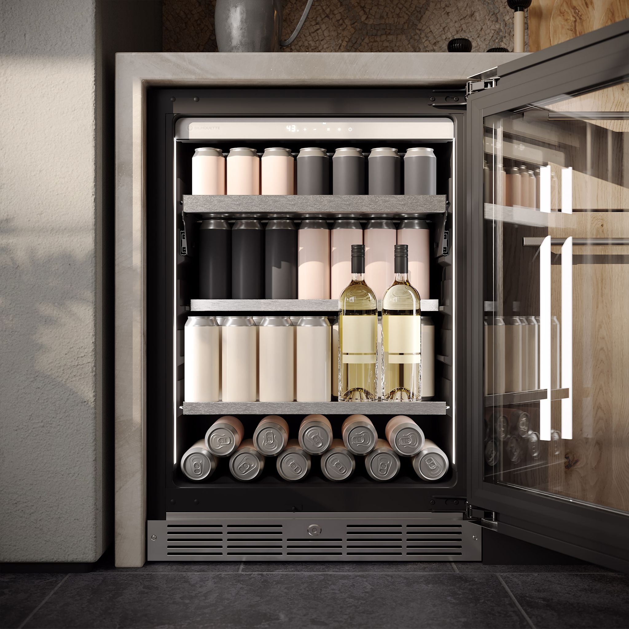 Danby Beverage Cooler (SPRBC052D3SS) - Stainless Steel