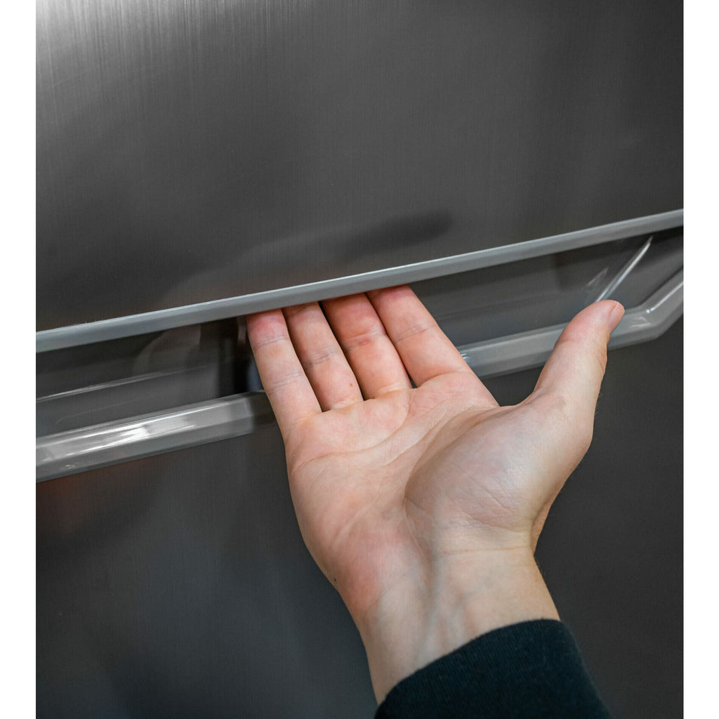 Danby Bottom Mount Fridge (DBMF100B1SLDB) - Stainless Look