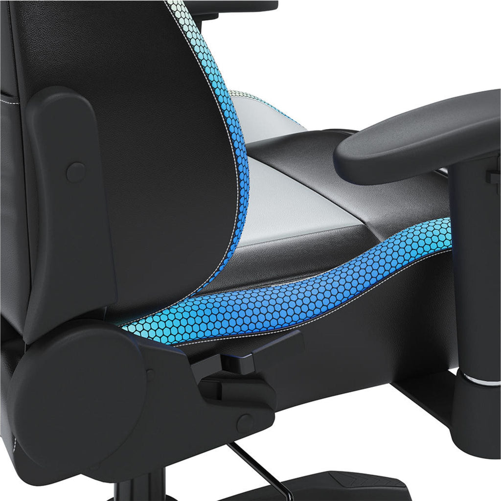 Lynxtyn Swivel Gaming Chair - Black/Gray