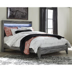 Baystorm 6 Piece Queen Panel Bedroom - Gray