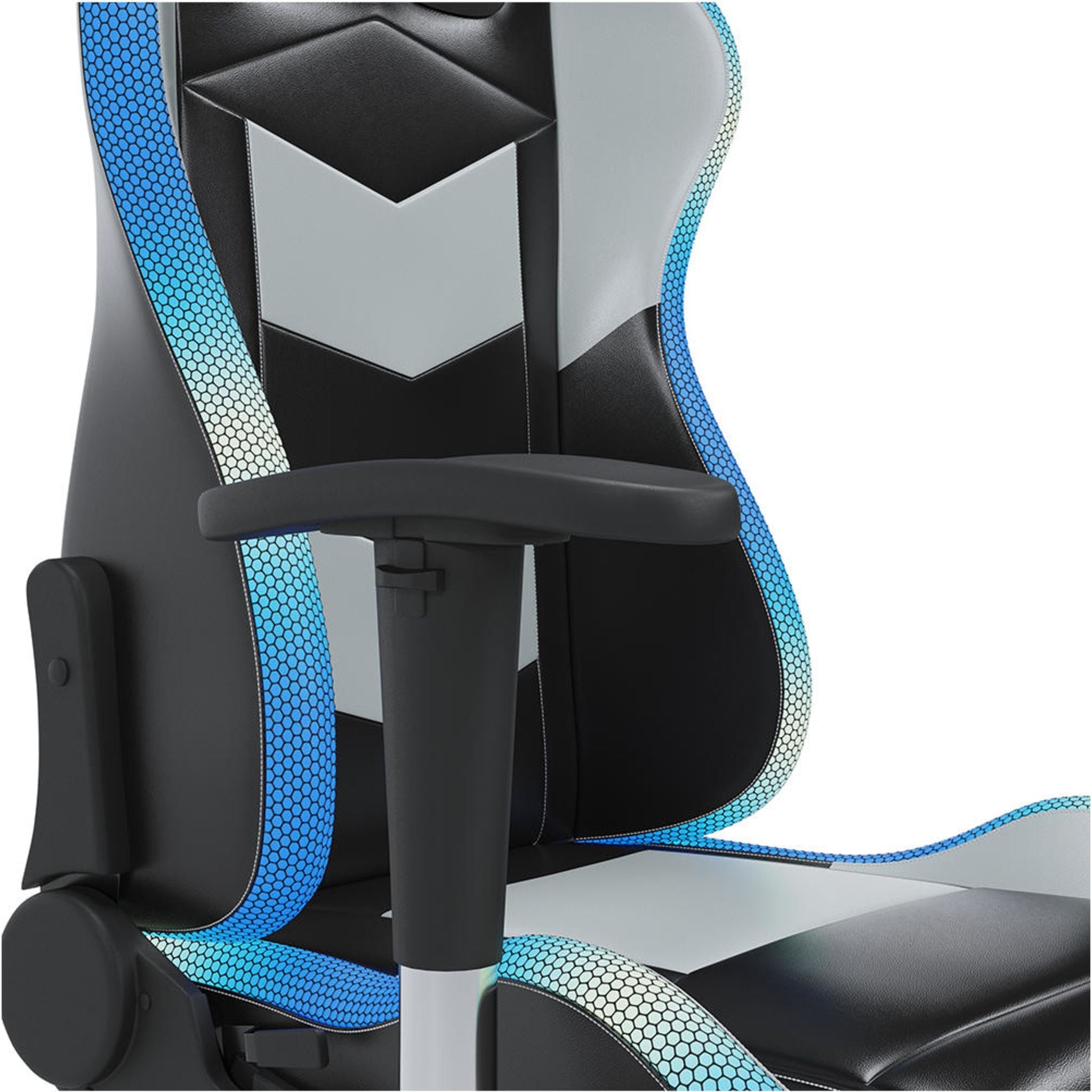 Lynxtyn Swivel Gaming Chair - Black/Gray