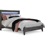 Baystorm 6 Piece Queen Panel Bedroom - Gray