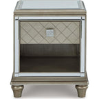 Chevanna End Table - Platinum