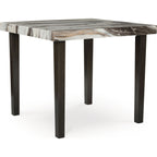 Jeshina Counter Height Table - Dark Brown/Beige - (PCD581-13)
