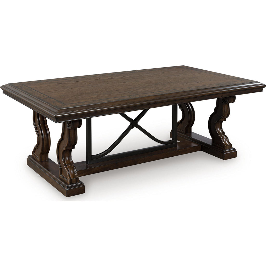 Maylee Coffee Table - Dark Brown