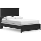 Maribel Panel Bed - Black
