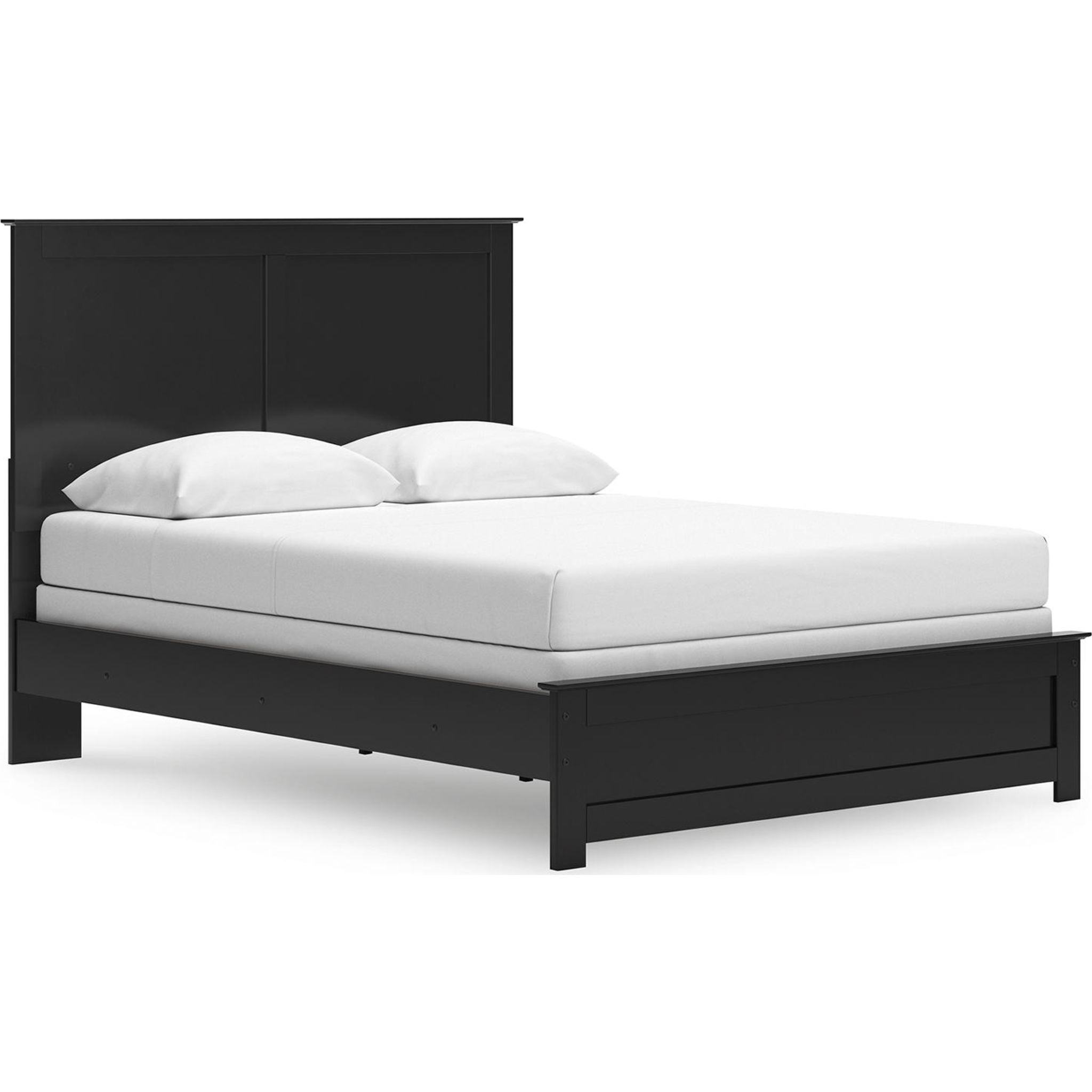 Maribel Panel Bed - Black