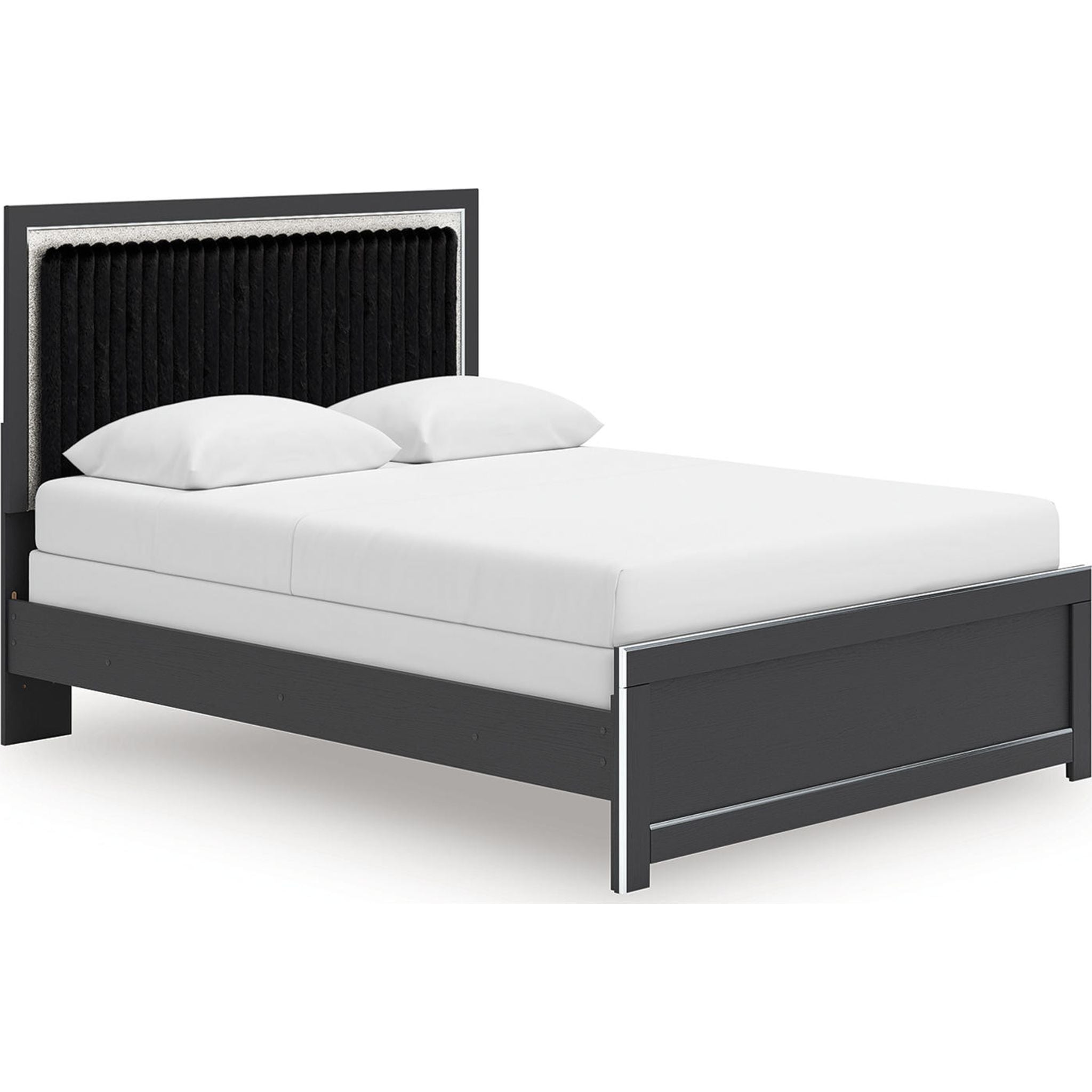Zuraleus Queen Panel Bed - Black