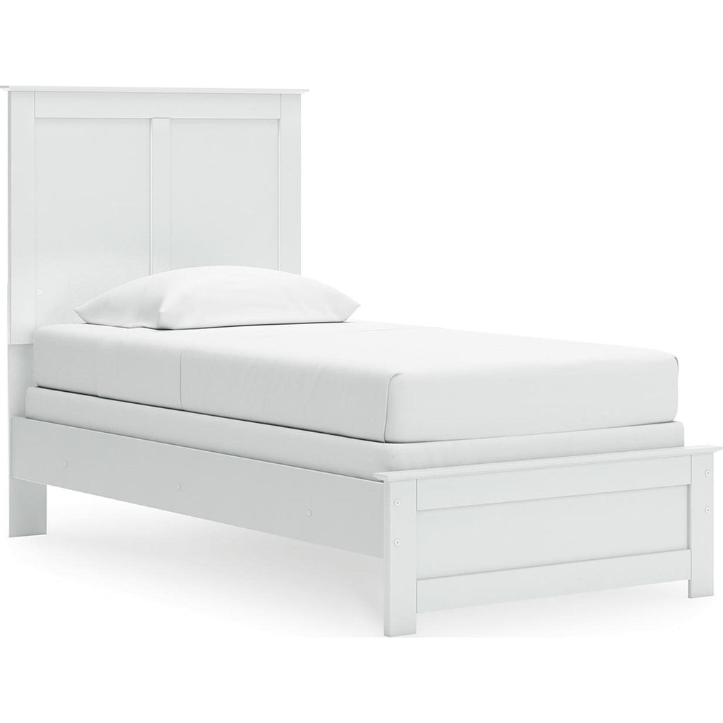 Bostwick Shoals Panel Bed - White