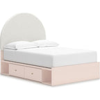 Wistenpine Full Storage Bed - Blush