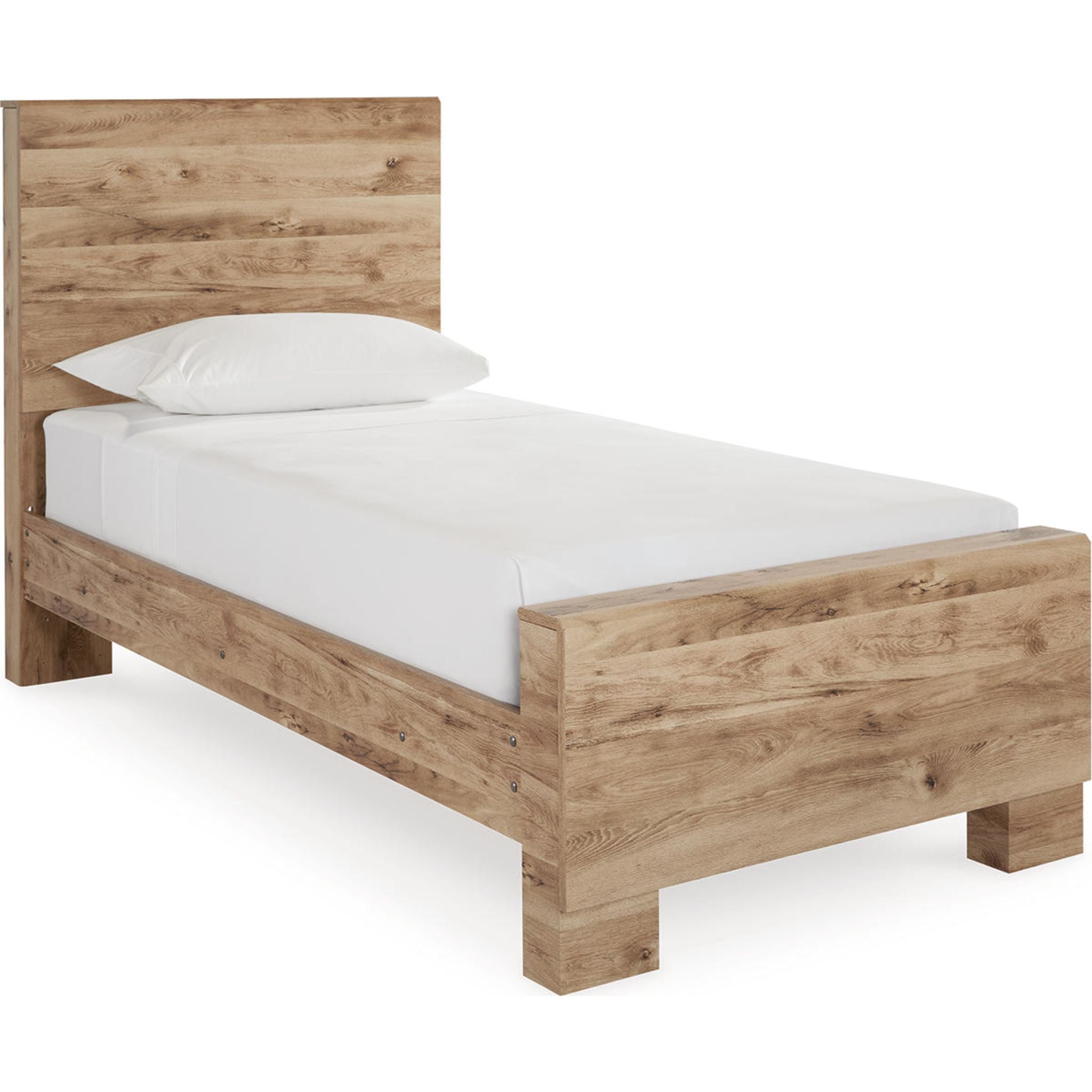 Hyanna Panel Bed - Tan Brown