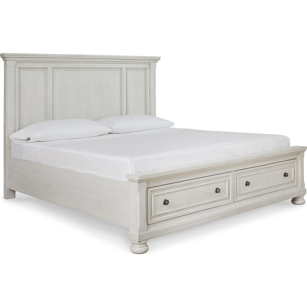 Robbinsdale Queen Bed - Antique White