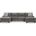 Clarington 3 Piece Sectional with Double Chaise