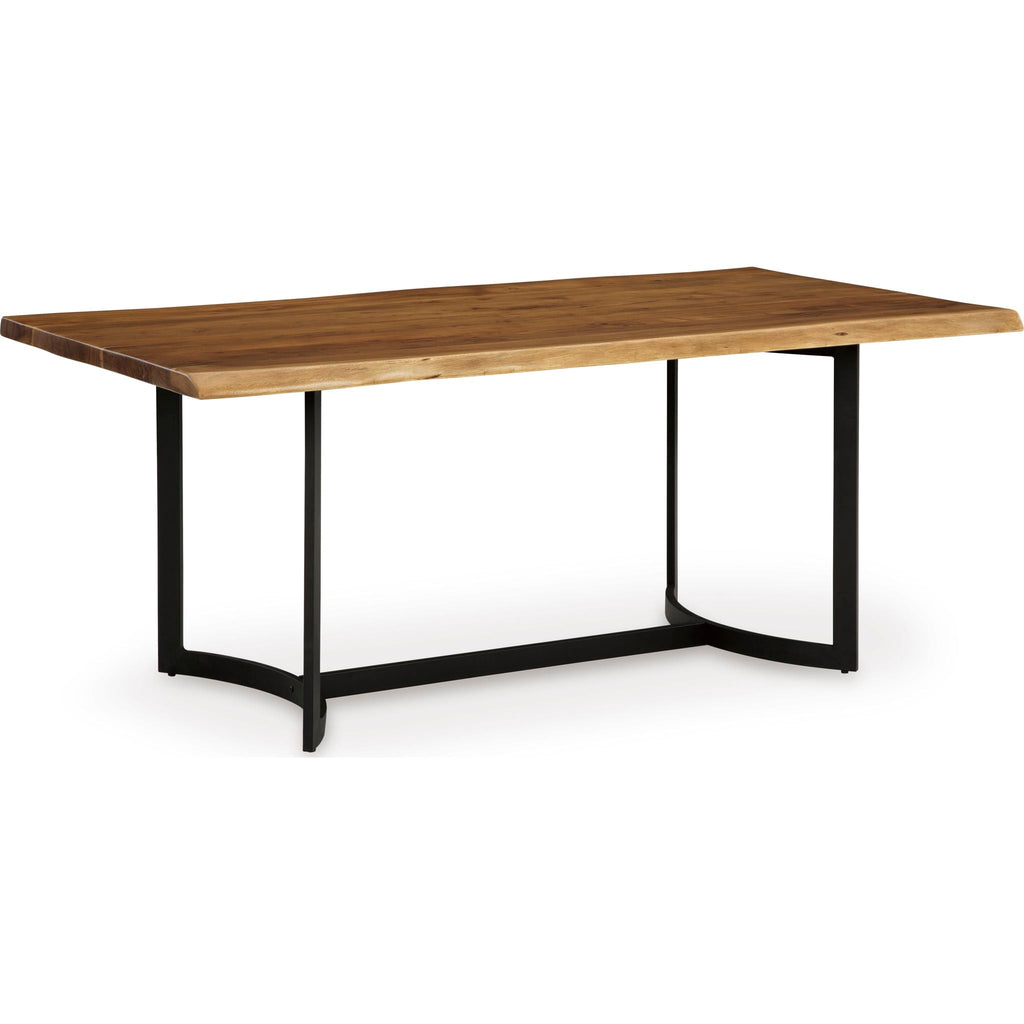 Fortmaine Dining Table - Brown/Black - (D872-25)
