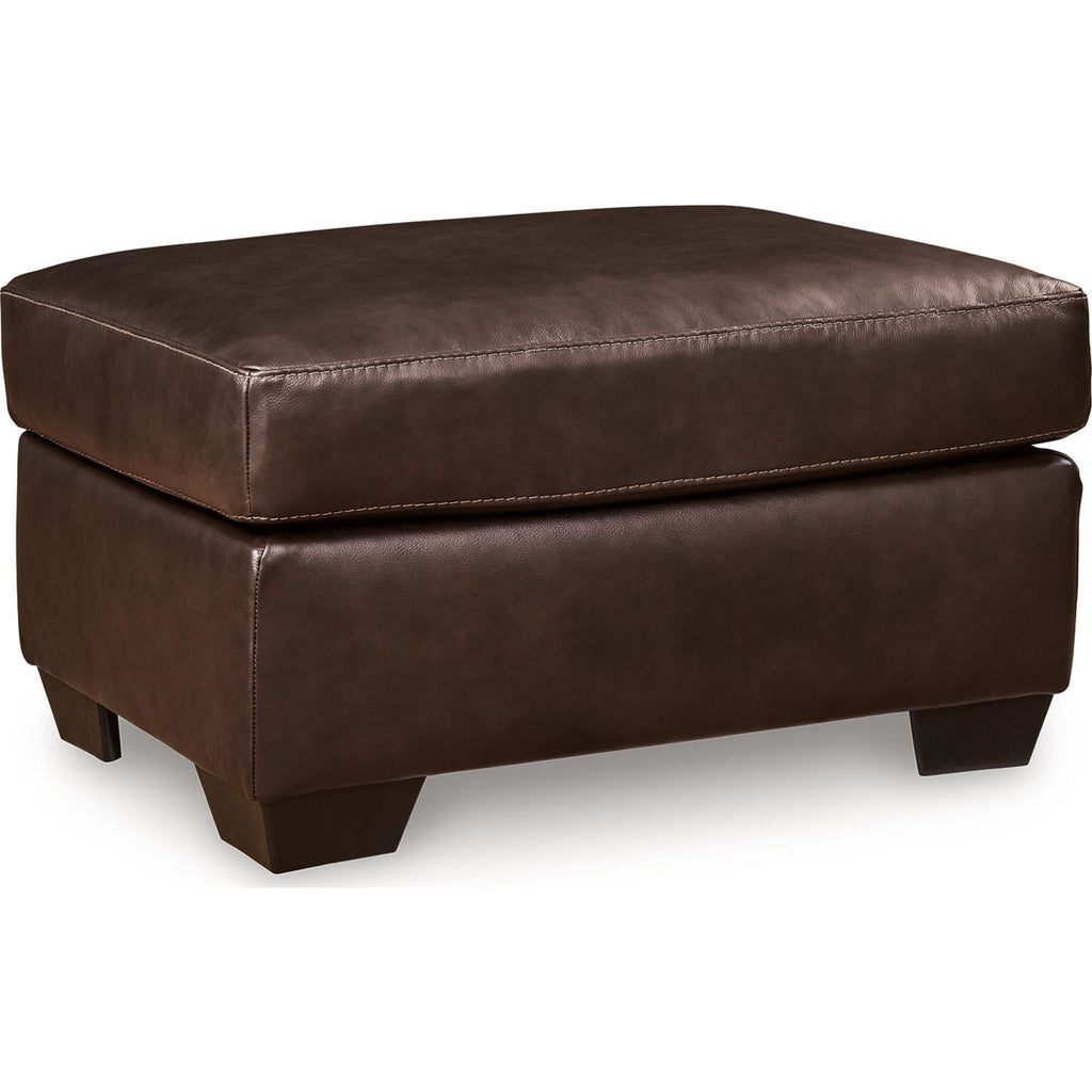 Santorine Ottoman - Dark Brown