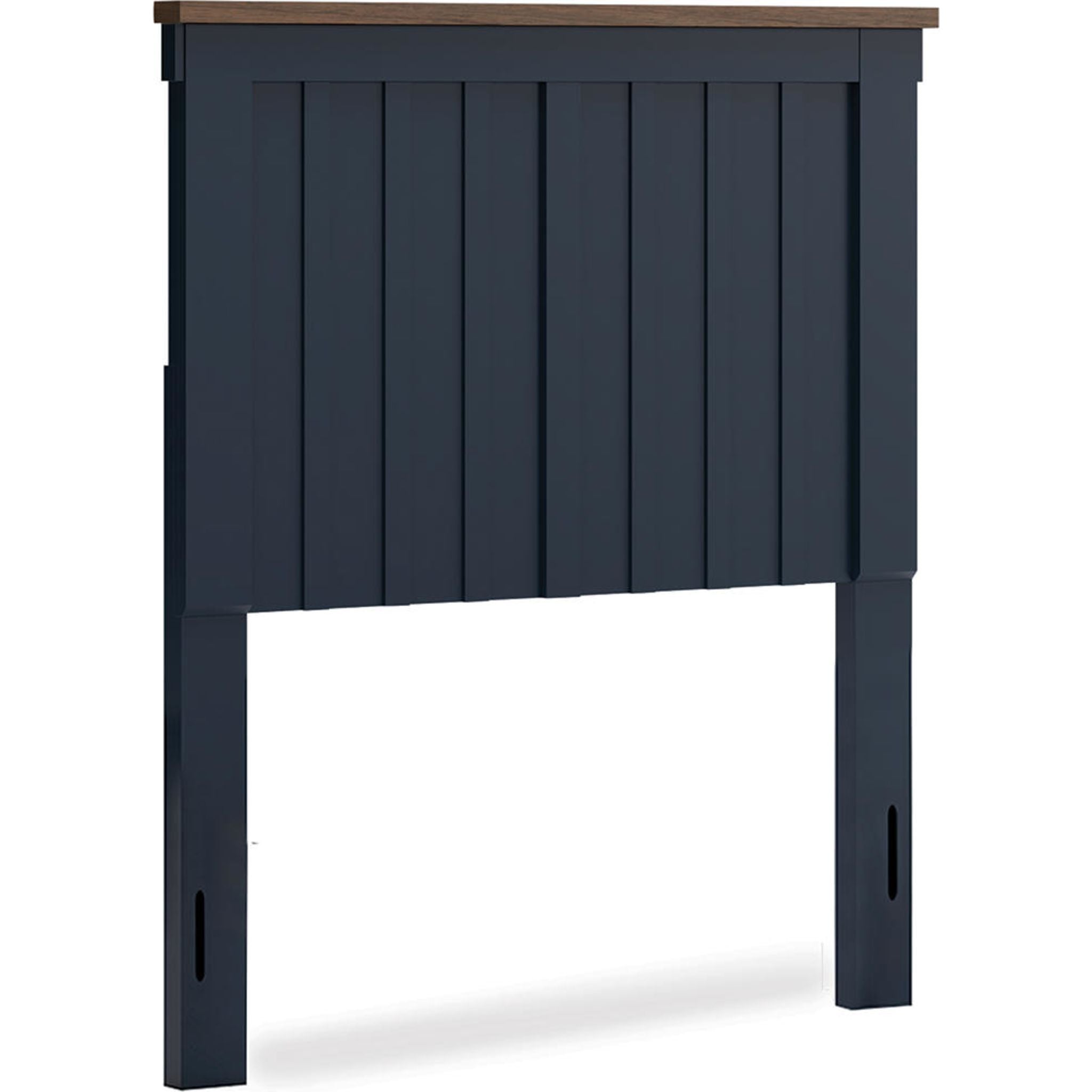 Landocken Panel Headboard - Blue/Brown