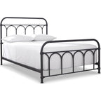Nashburg Metal Bed - Black