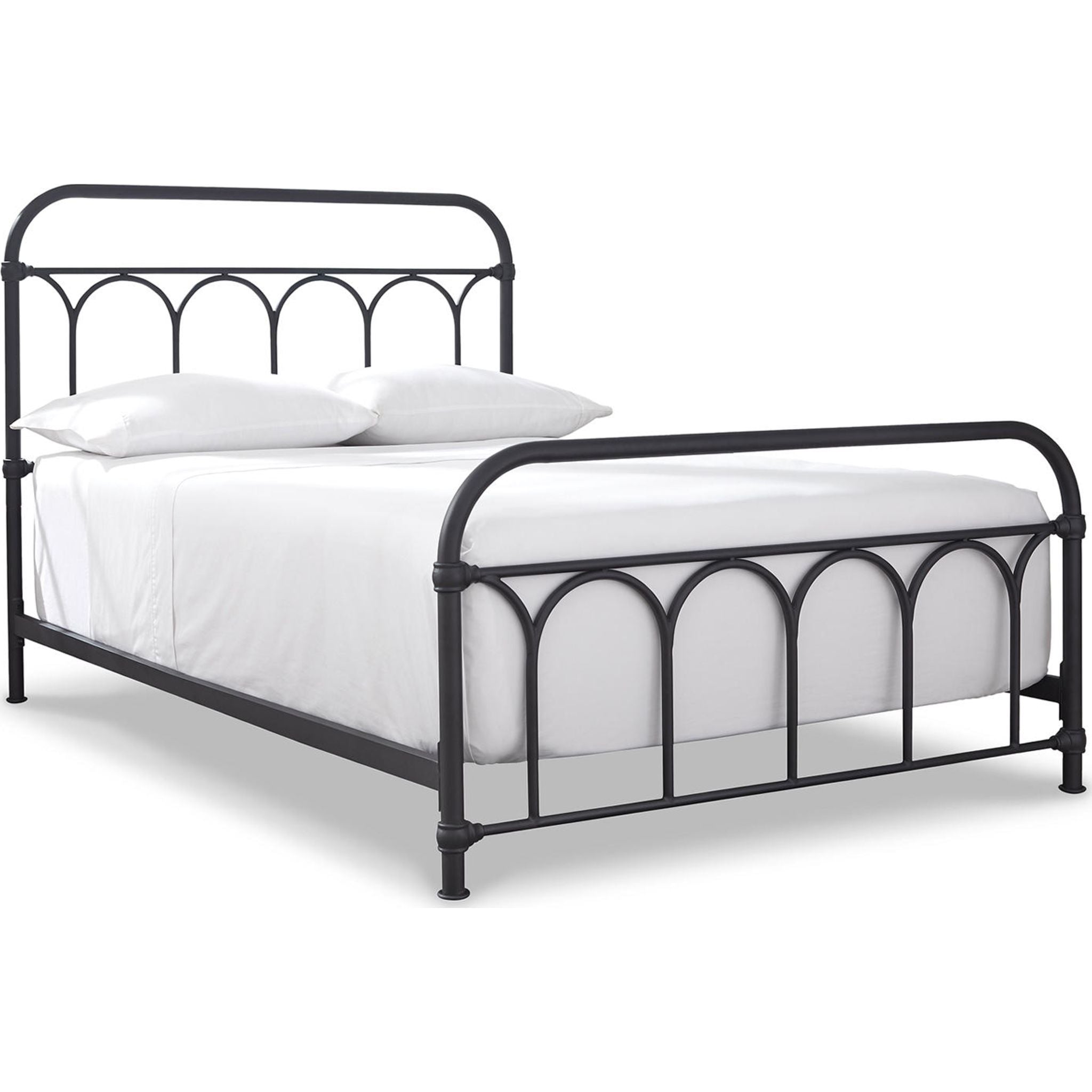 Nashburg Metal Bed - Black