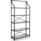 Dakerwell Bookcase - Antique Black