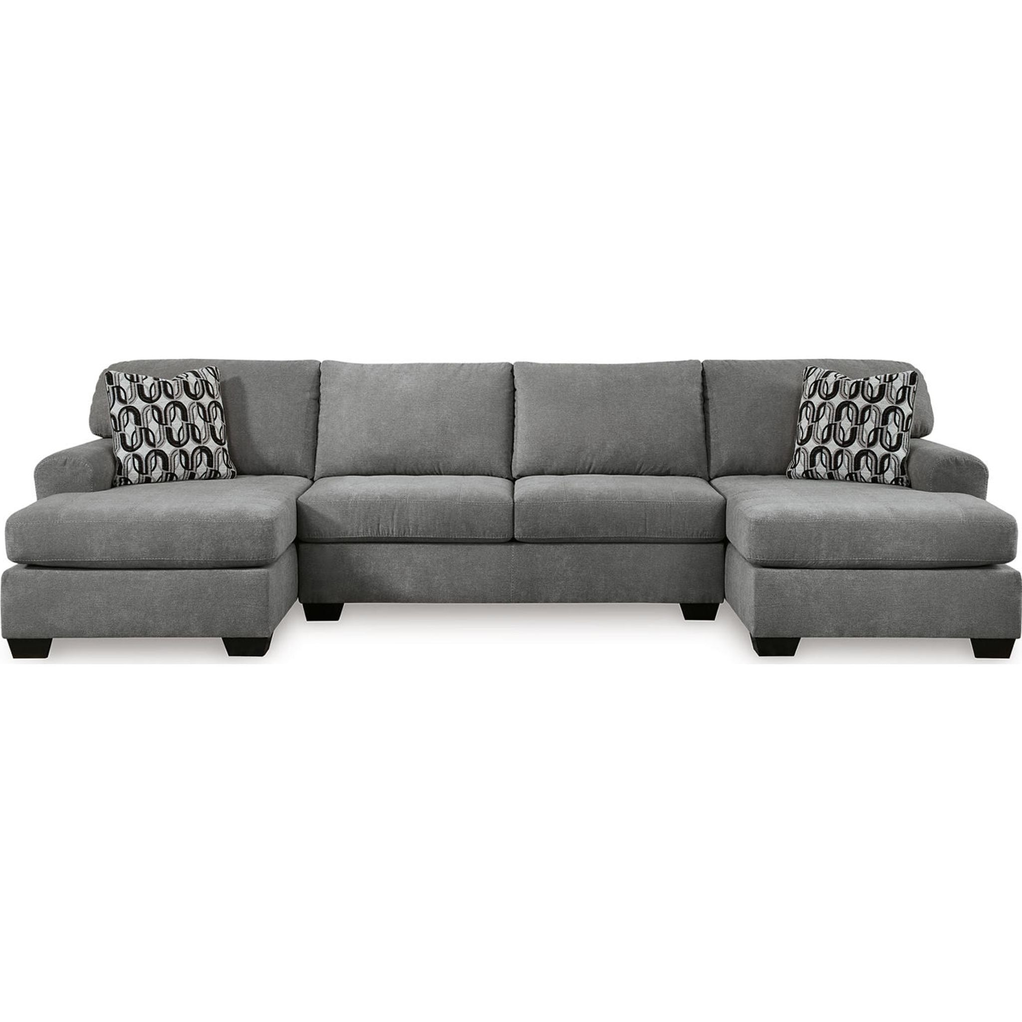 Birkdale Court 3 Piece Sectional - Gray