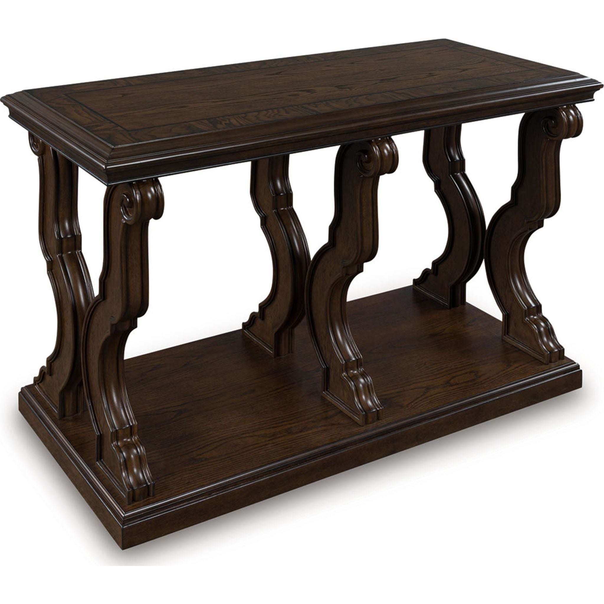 Maylee Sofa Table - Dark Brown