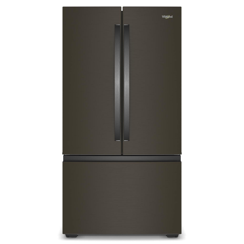 Whirlpool French Door Fridge (WRFC3036RV) - Black Stainless Finish