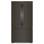 Whirlpool French Door Fridge (WRFC3036RV) - Black Stainless Finish