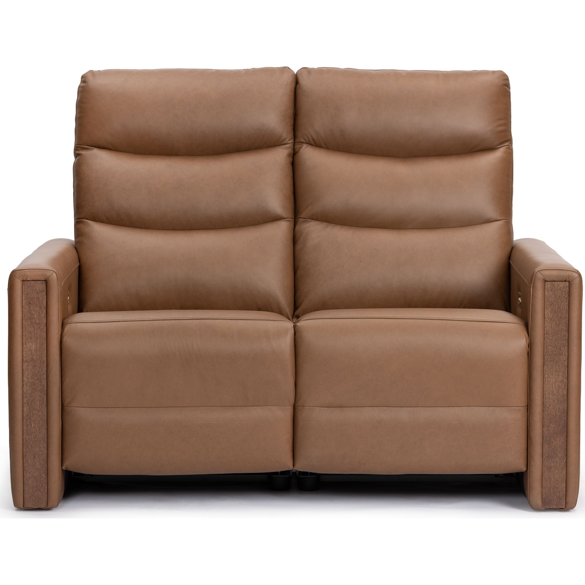 Valmont Power Reclining Loveseat With Power Headrest - Verona Russet